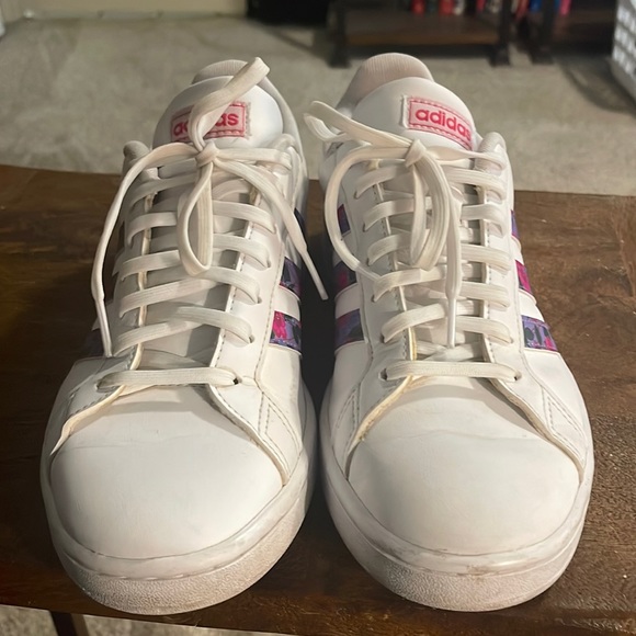 Floral Adidas Sneakers - Picture 2 of 5